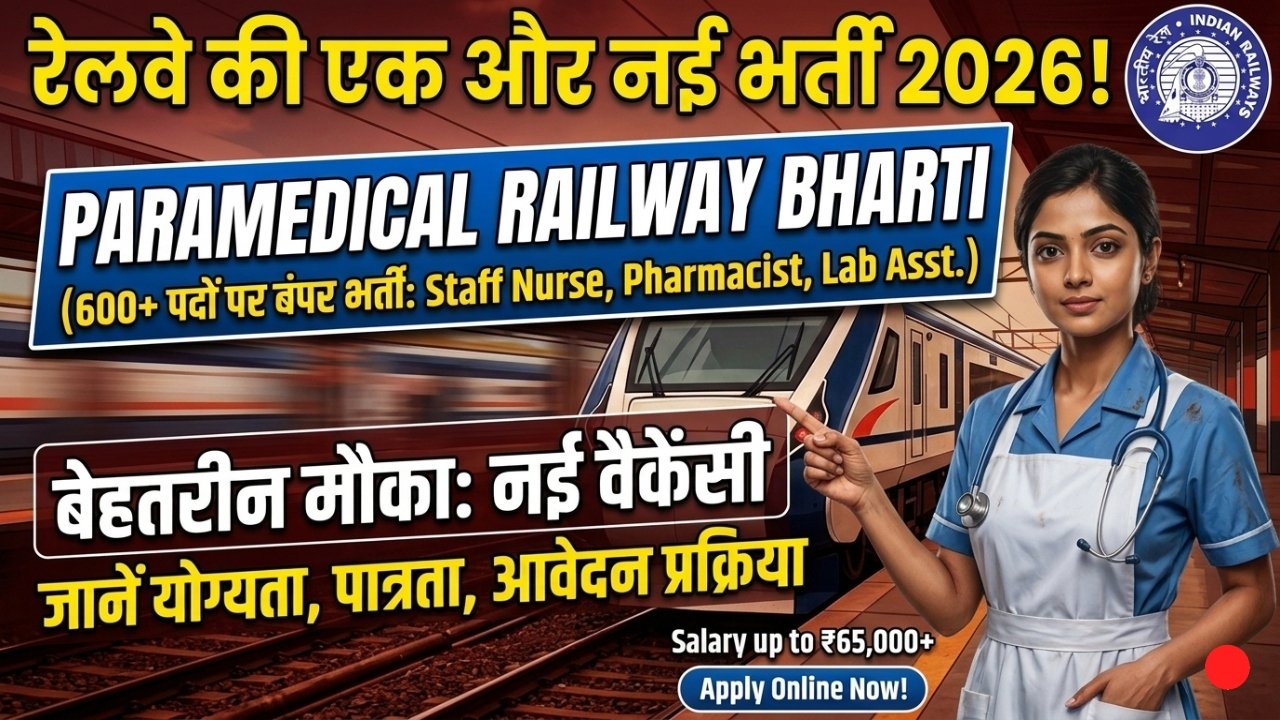 RRB Paramedical Recruitment 2026