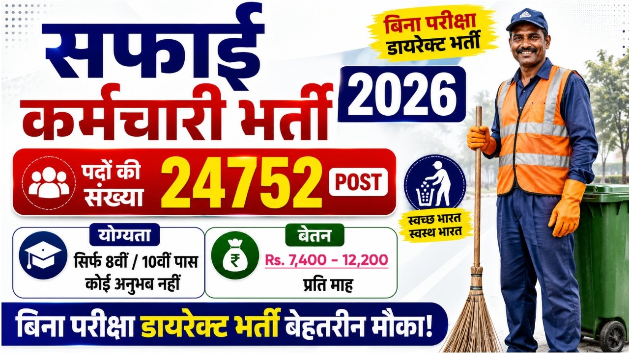 Rajasthan Safai Karmchari Recruitment 2026