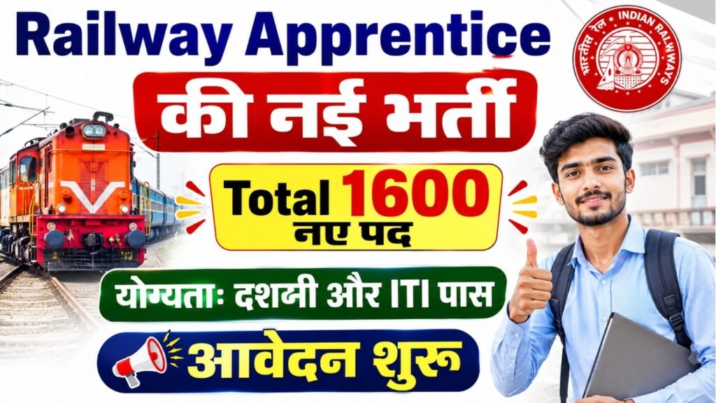East Coast Railway Apprentice Recruitment 2026