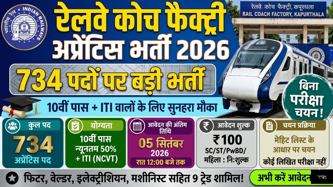 RCF Apprentice Recruitment 2026