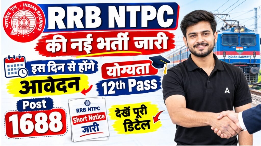 RRB NTPC Under Graduate Recruitment 2026