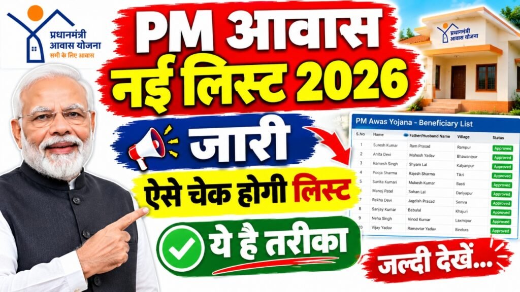 PM Awas Gramin Survey List Kaise Dekhe