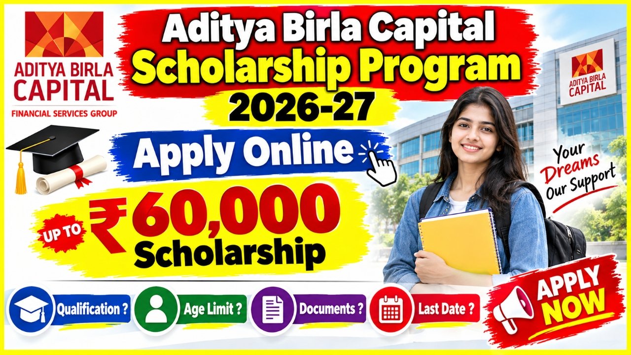 Aditya Birla Capital Scholarship Program 2026-27