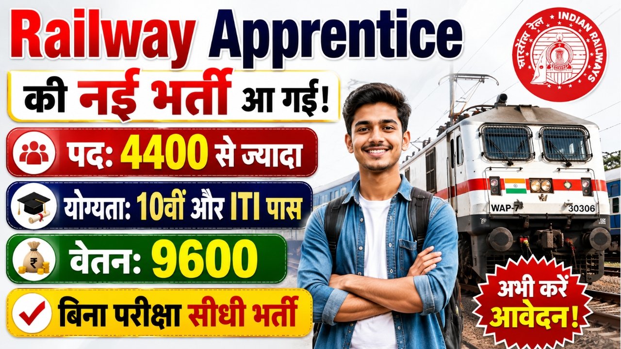 Southern Railway Apprentice Recruitment 2026