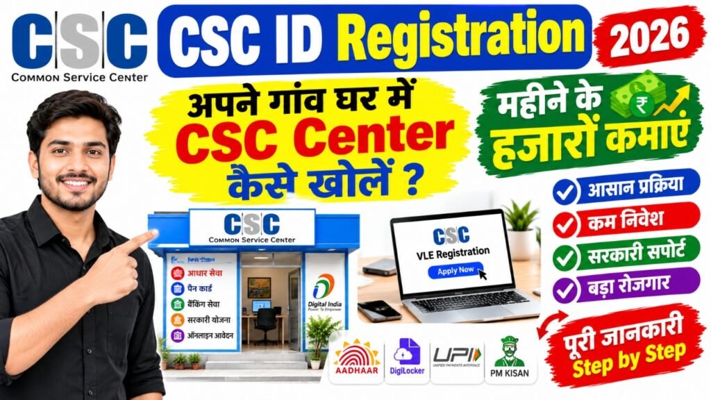 CSC ID Registration 2026