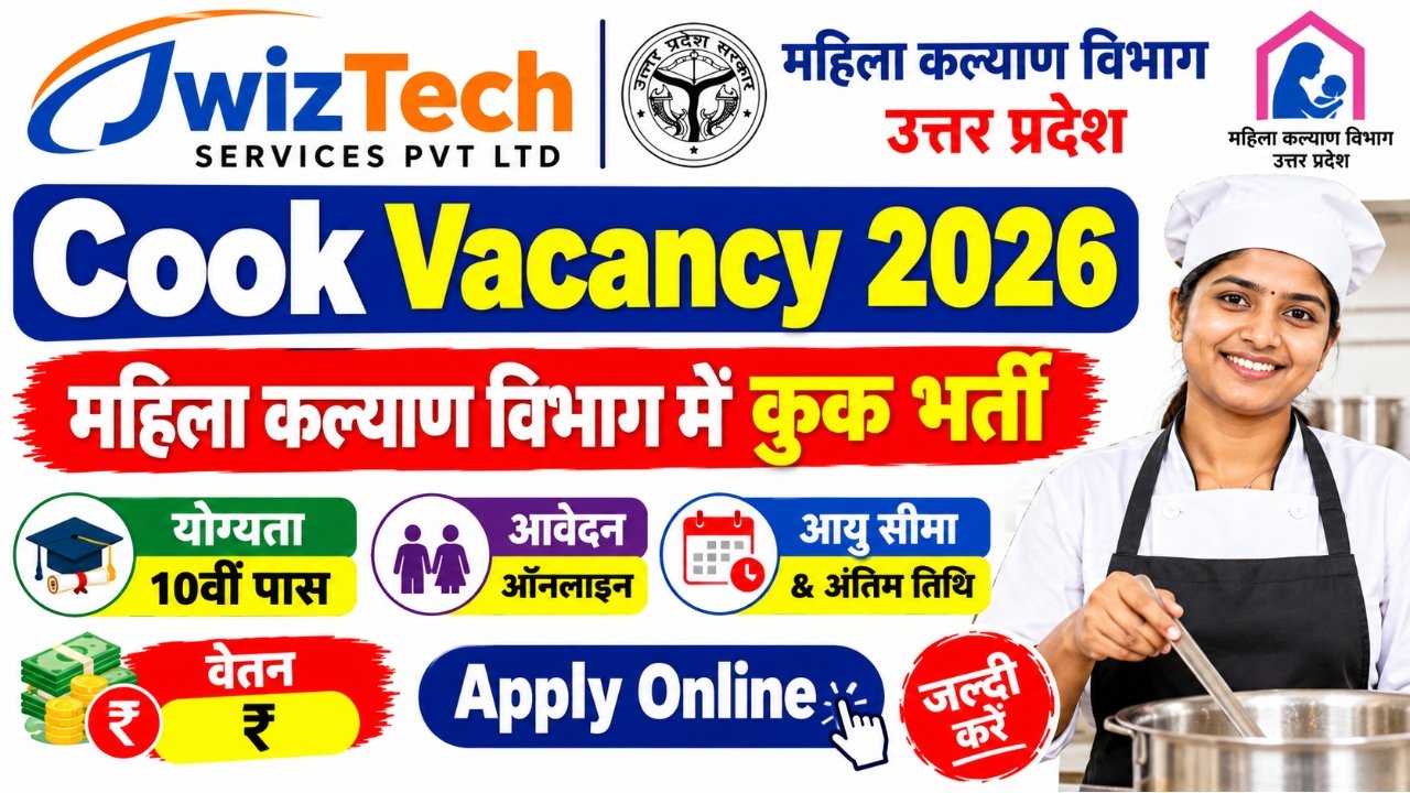 WIZTECH SERVICES PVT LTD Cook Vacancy 2026