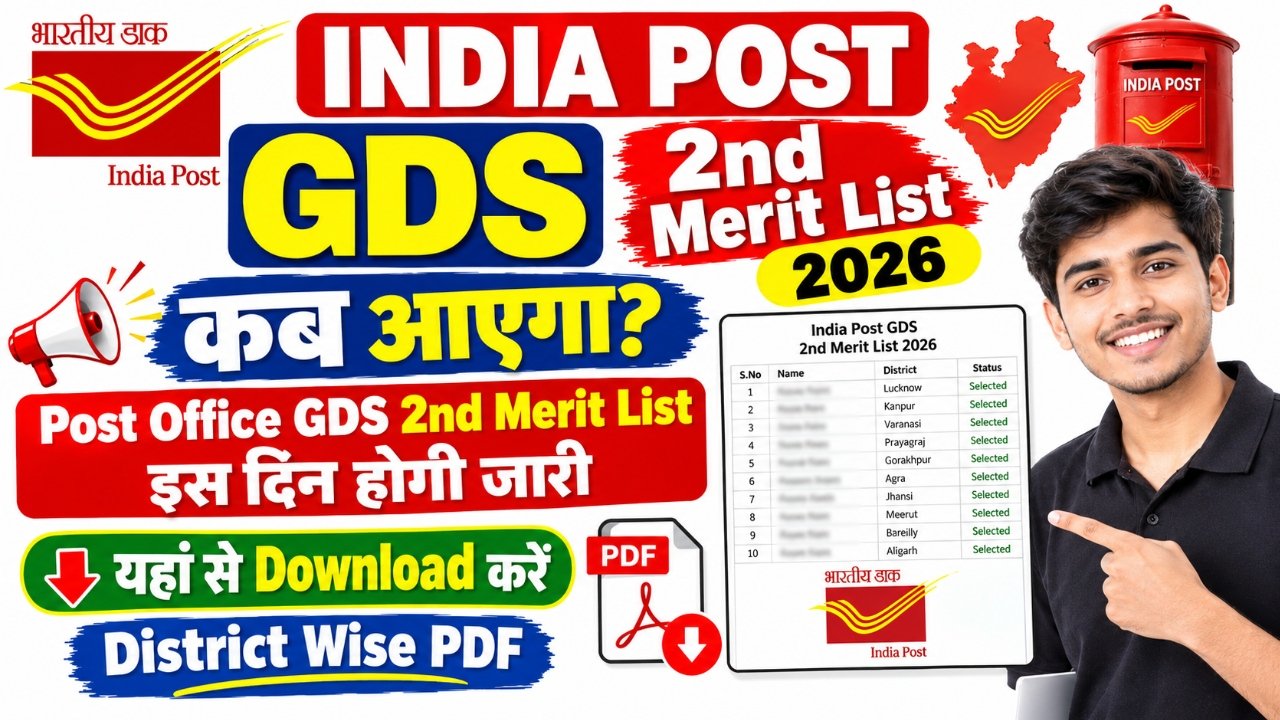 India Post GDS 2nd Merit List 2026 Kab Aayega