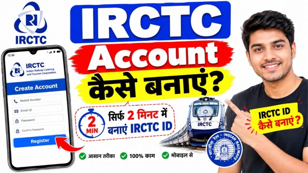 IRCTC Account Kaise Banaye
